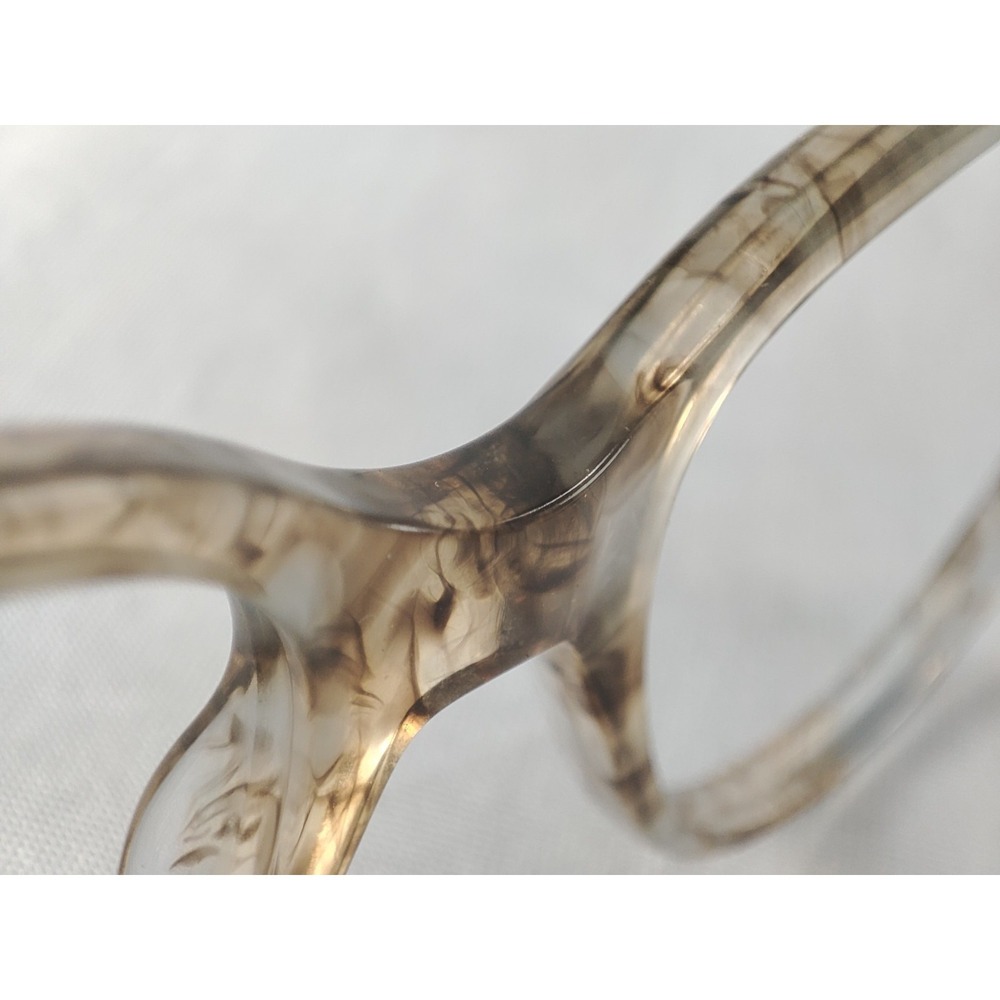 Swarovski SK5242-3 084 Marble Brown Eyeglass Frames 52-15-135 Crystal Hinge - Picture 6 of 11